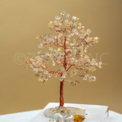 Zen Citrine Good Luck Crystal Tree - Success | 300 Crystals | The Zen Crystals The Zen Crystals