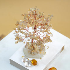 Zen Citrine Good Luck Crystal Tree - Success | 300 Crystals | The Zen Crystals The Zen Crystals