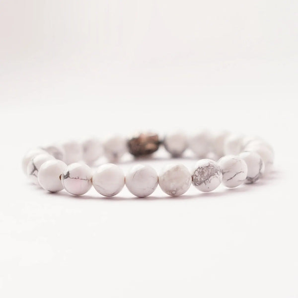 Zen Howlite Bracelet to Strengthen Memory | Fight Insomnia - The Zen Crystals