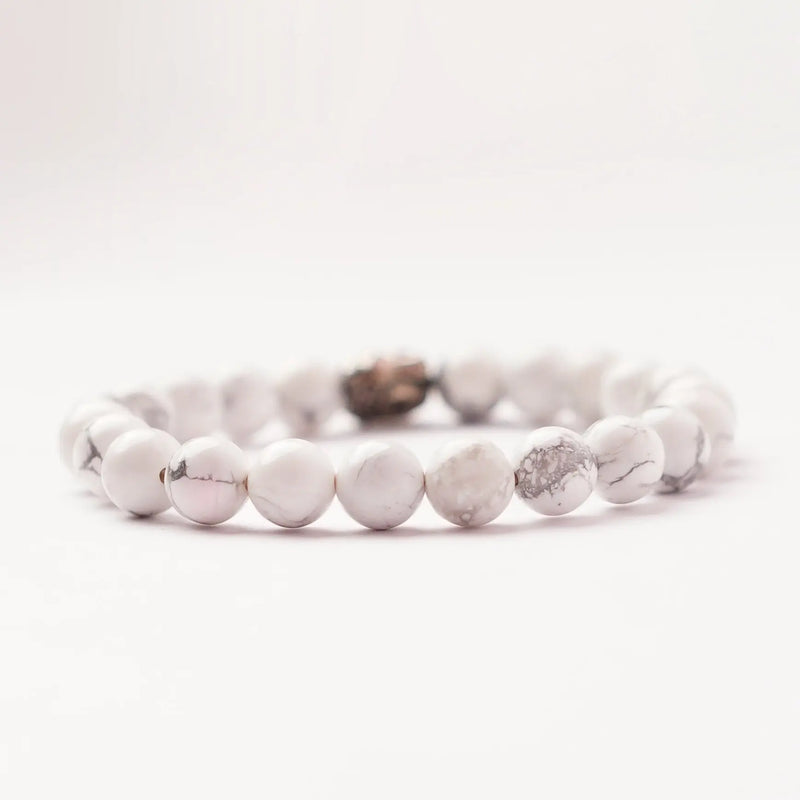 Zen Howlite Bracelet to Strengthen Memory | Fight Insomnia - The Zen Crystals