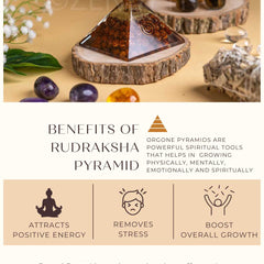 Zen Rudraksha Orgonite Pyramid To Remove Negativity The Zen Crystals