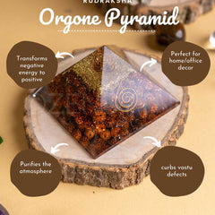 Zen Rudraksha Orgonite Pyramid To Remove Negativity The Zen Crystals