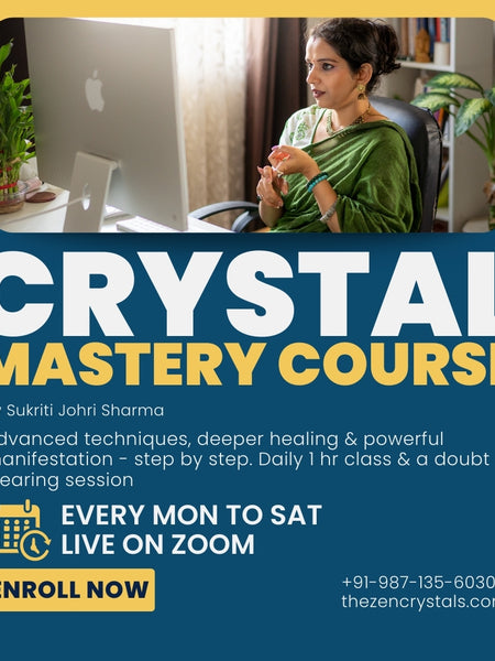 crystal mastery course by sukriti johri sharma