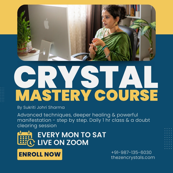 crystal mastery course by sukriti johri sharma