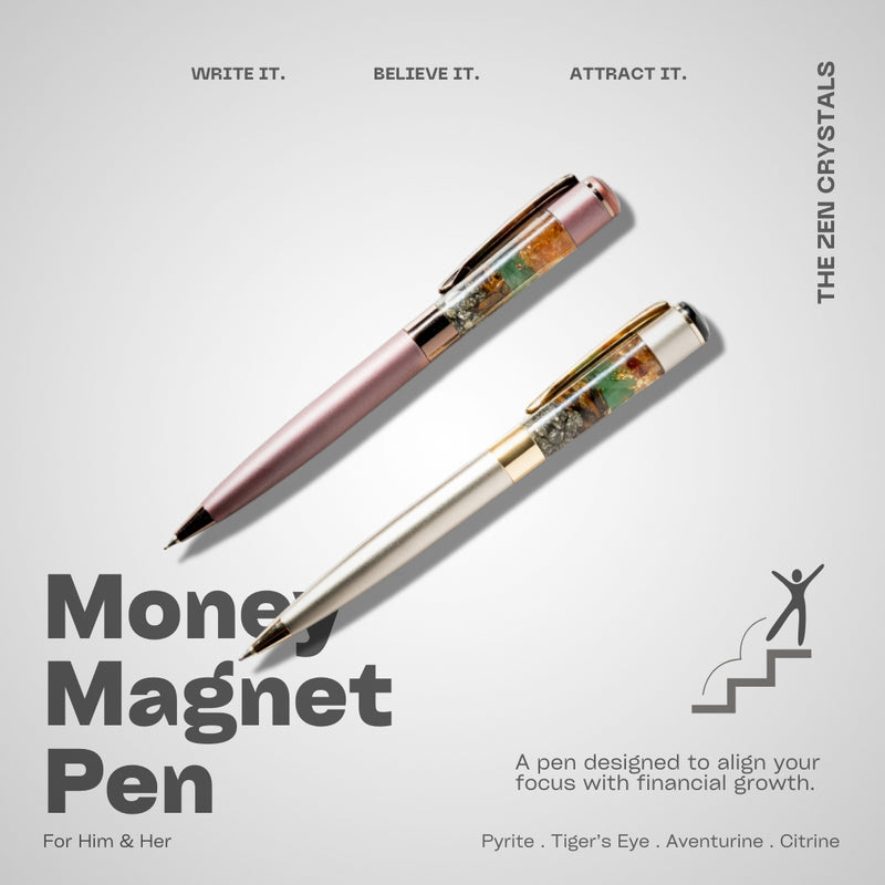 Money Magnet Pen for Him & Her | The Zen Crystals