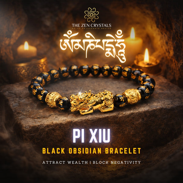 black obsidian pi xiu bracelet original