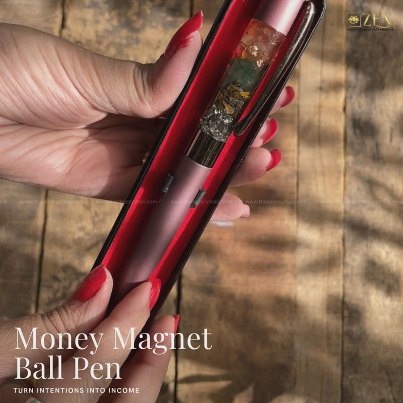 the zen crystals money magnet pen video