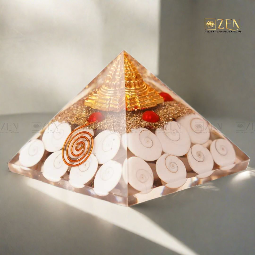 Shri Yantra Pyramid | The Zen Crystals