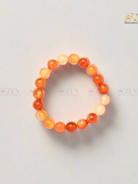 Red Carnelian 10mm Bracelet | The Zen Crystals