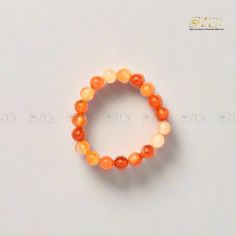 Red Carnelian 10mm Bracelet | The Zen Crystals