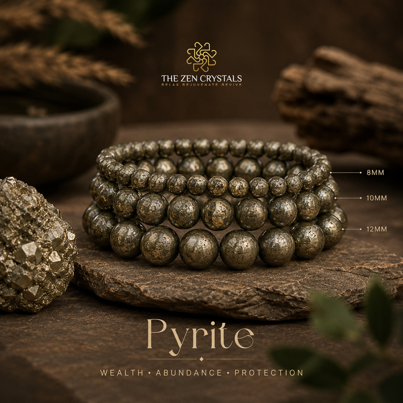 Pyrite Bracelet | Strength, Protection & Focus