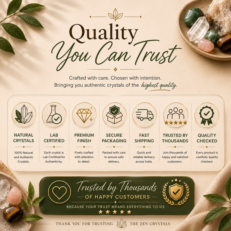 India's most trusted crystal brand The Zen Crystals