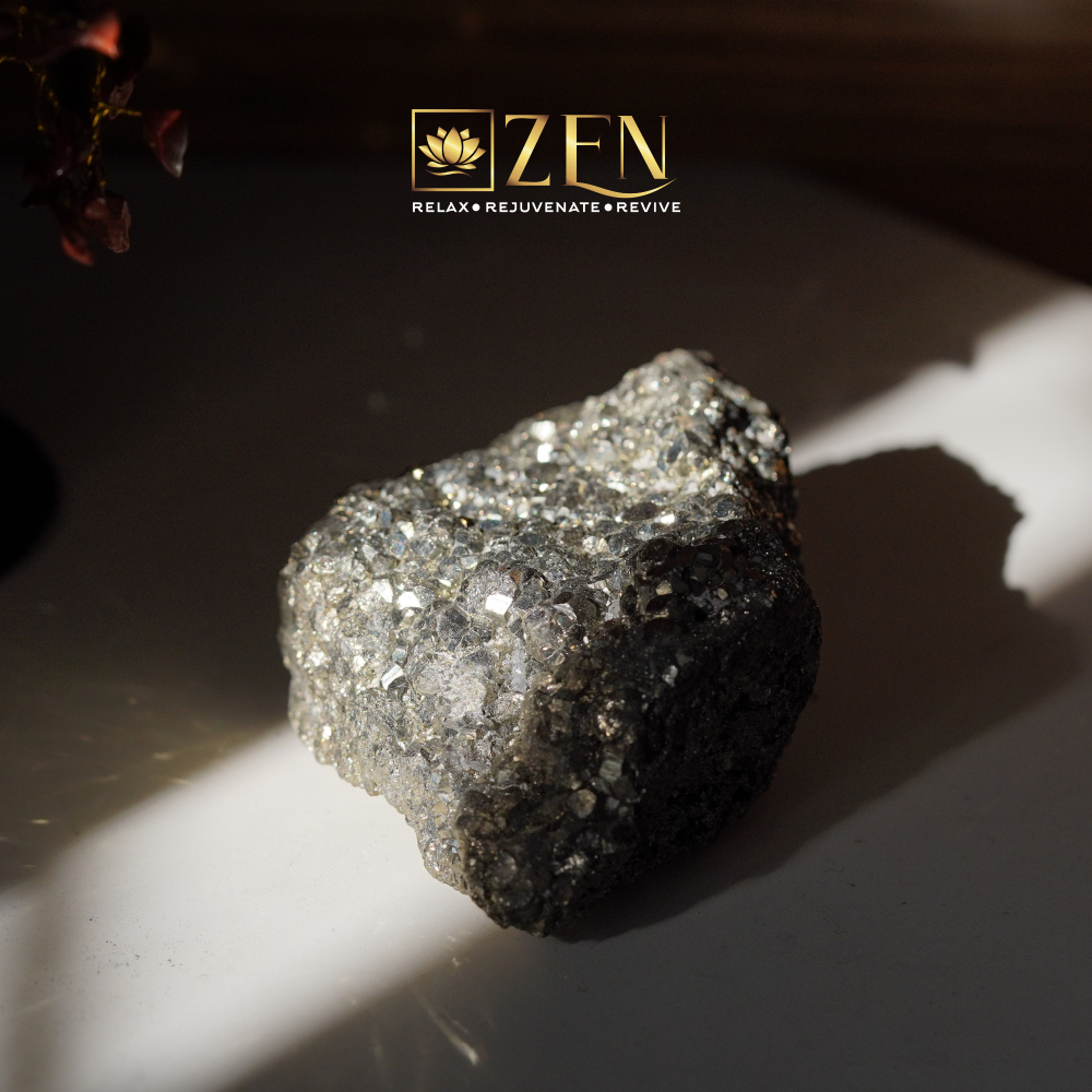 Raw Pyrite Stone For Wealth & Prosperity - The Zen Crystals