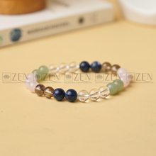 Load image into Gallery viewer, Zen Anger Control Bracelet The Zen Crystals

