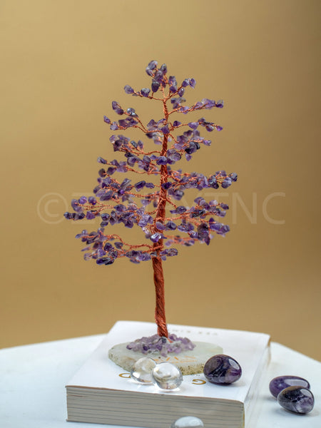 Buy Amethyst Good Luck Crystal Tree - Prosperity | 300 Crystals | The Zen Crystals - The Zen Crystals