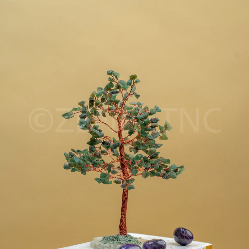 Buy Jade Good Luck Crystal Tree - Wealth| 300 Crystals | The Zen Crystals - The Zen Crystals