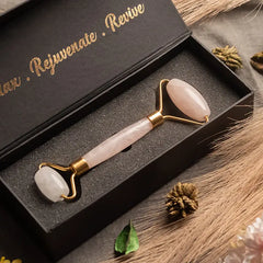Face Rollers | Rose Quartz Face Roller | The Zen Crystals - The Zen Crystals