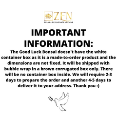 Zen Jade Good Luck Crystal Tree - Wealth | 1000 Beads | Wood Base | The Zen Crystals The Zen Crystals