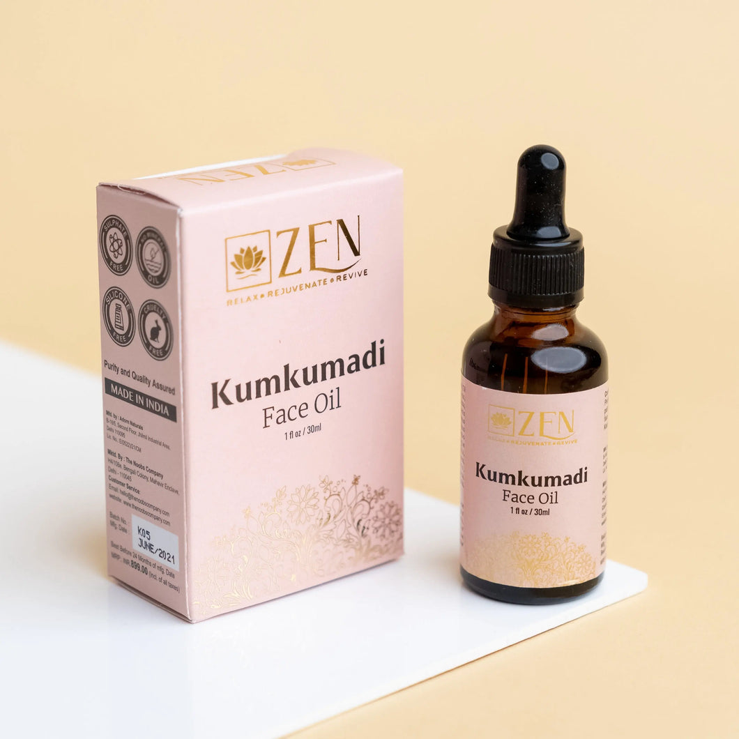 Kumkumadi Face Oil - The Zen Crystals