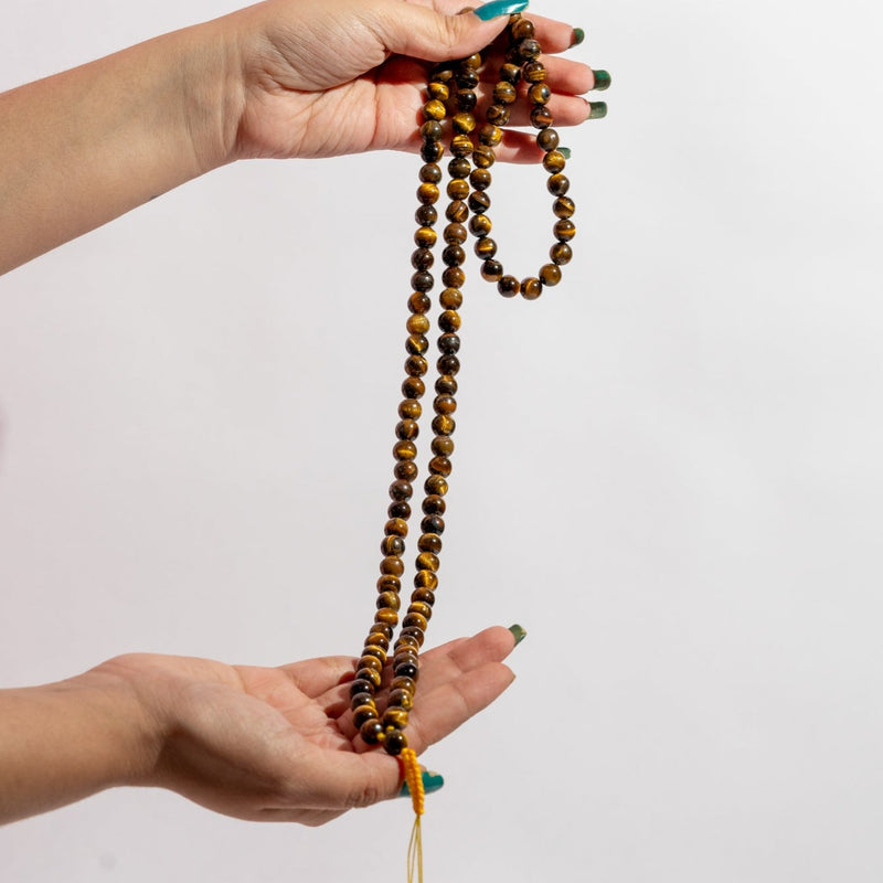 Tiger Eye Jaap Mala | The Zen Crystals The Zen Crystals