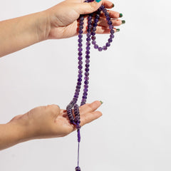 Amethyst Jaap Mala | The Zen Crystals The Zen Crystals