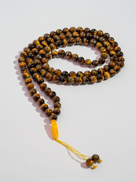 Tiger Eye Jaap Mala | The Zen Crystals The Zen Crystals