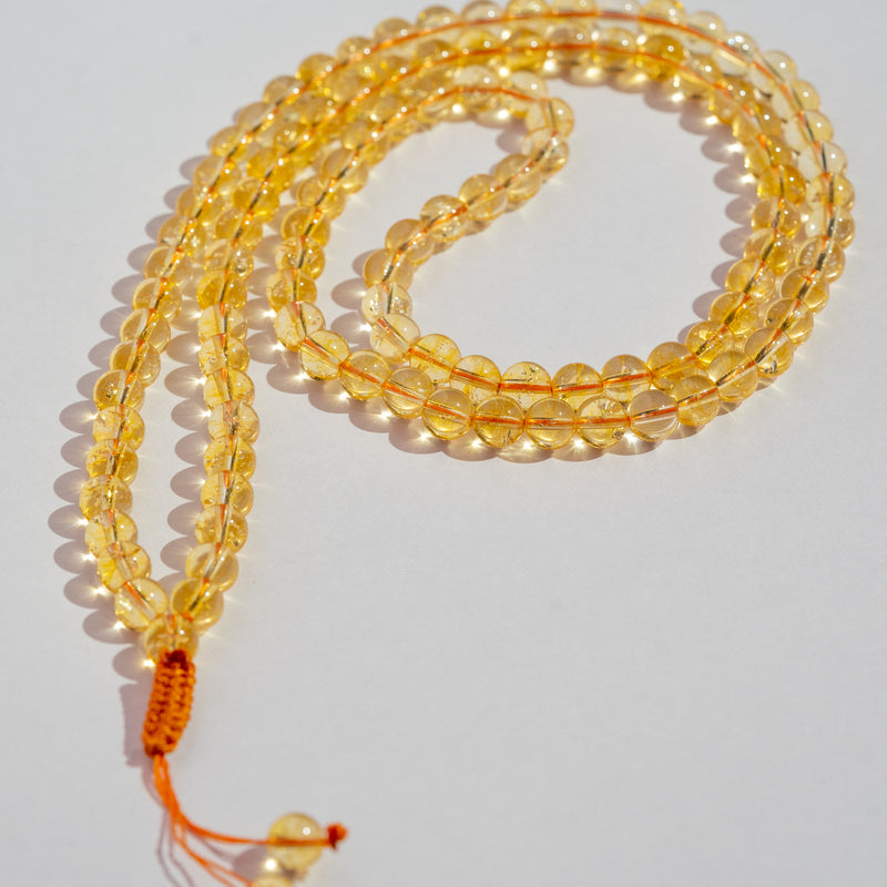 Citrine Jaap Mala | The Zen Crystals The Zen Crystals