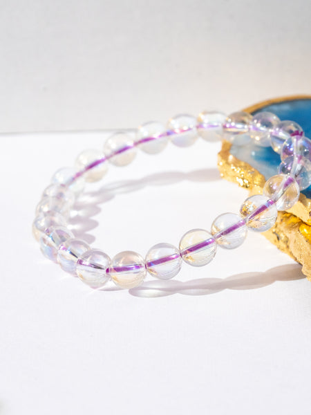 Zen Aura Quartz Bracelet The Zen Crystals