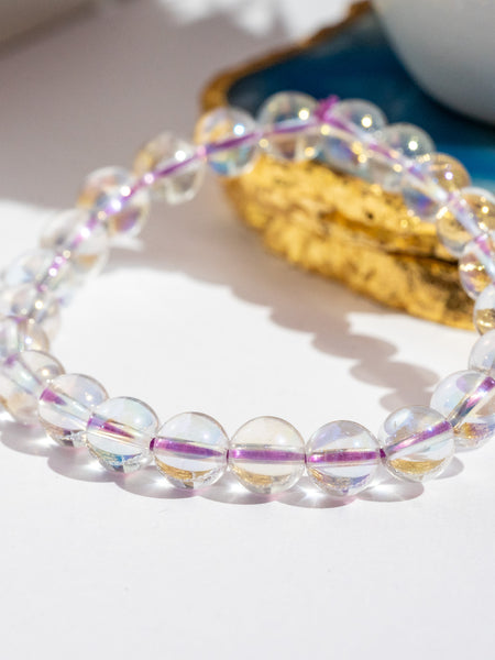 Zen Aura Quartz Bracelet The Zen Crystals