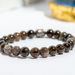 Zen Smoky Quartz Bracelet The Zen Crystals