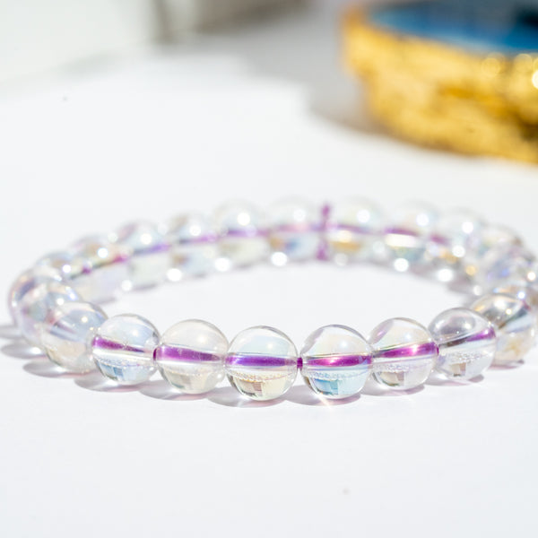 Zen Aura Quartz Bracelet The Zen Crystals