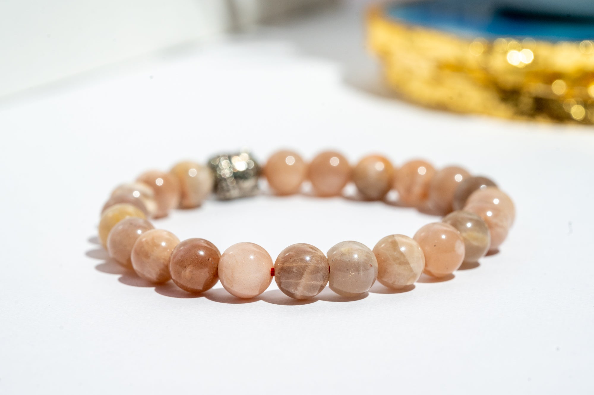1pc Handmade Amazonite Moonstone 108 Rosary Bracelet Necklace Sterling  Silver Accessories Multi Circle Stretch Bracelet Jewelry For Women Men  Holiday Gift | Free Shipping For New Users | Temu