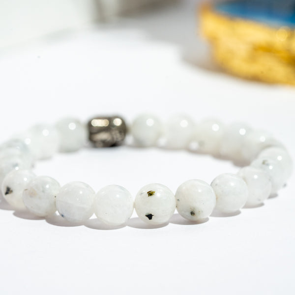 Zen White Rainbow Bracelet - The Zen Crystals