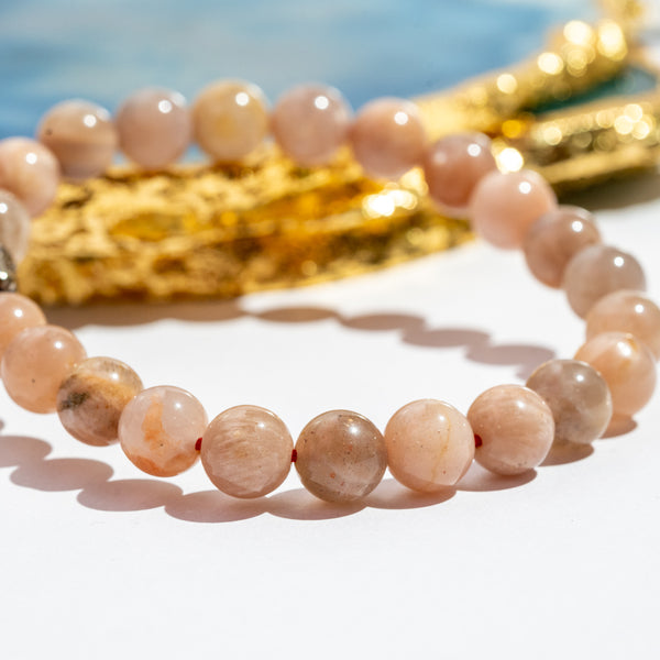 Zen Multi Moonstone Bracelet The Zen Crystals