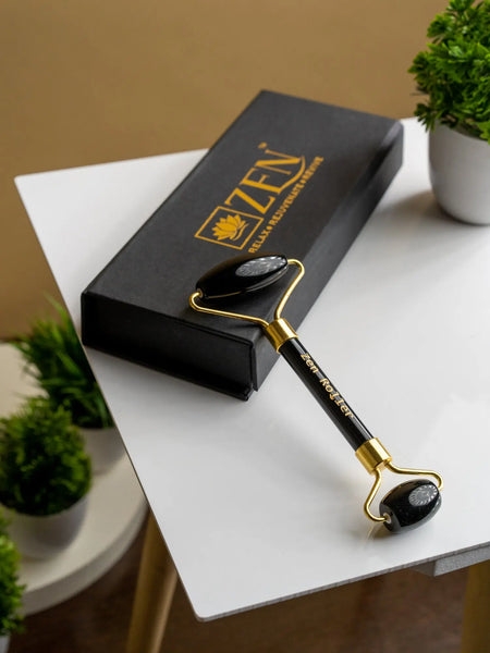 ZEN Black Obsidian Face Roller | The Zen Crystals - The Zen Crystals