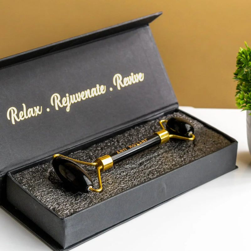 ZEN Black Obsidian Face Roller | The Zen Crystals - The Zen Crystals