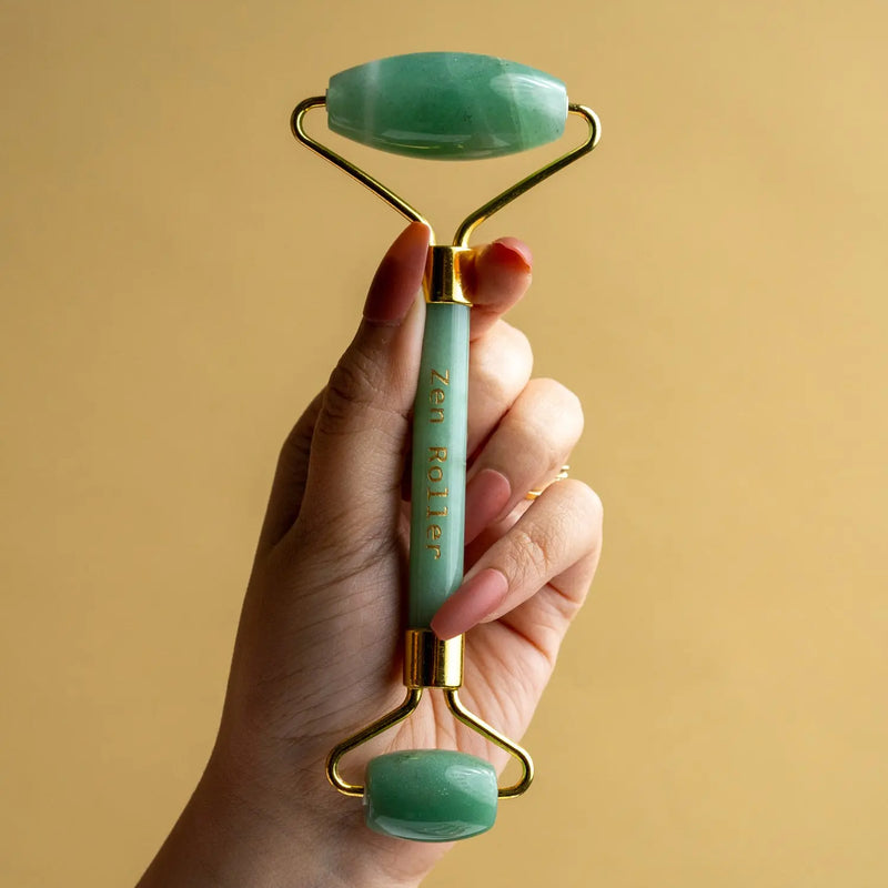 ZEN Green Aventurine Face Roller | The Zen Crystals - The Zen Crystals