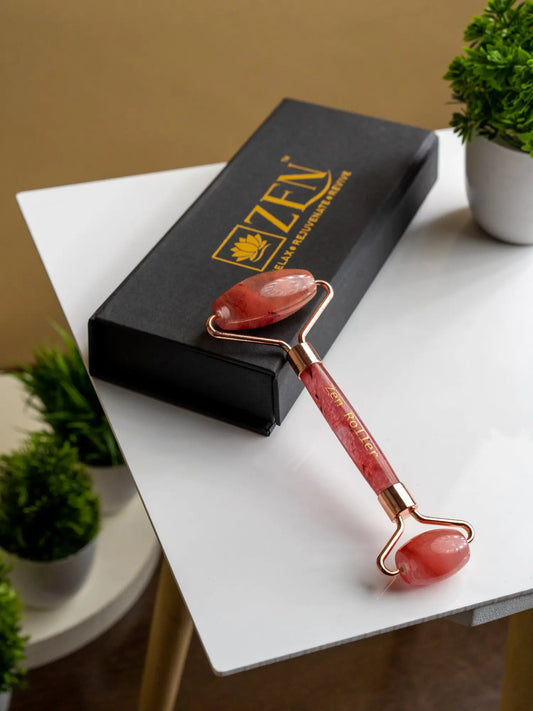 ZEN Red Jasper Face Roller | The Zen Crystals - The Zen Crystals