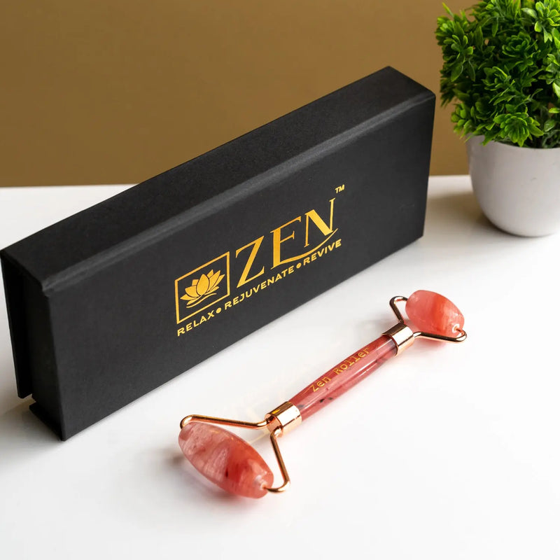 ZEN Red Jasper Face Roller | The Zen Crystals - The Zen Crystals