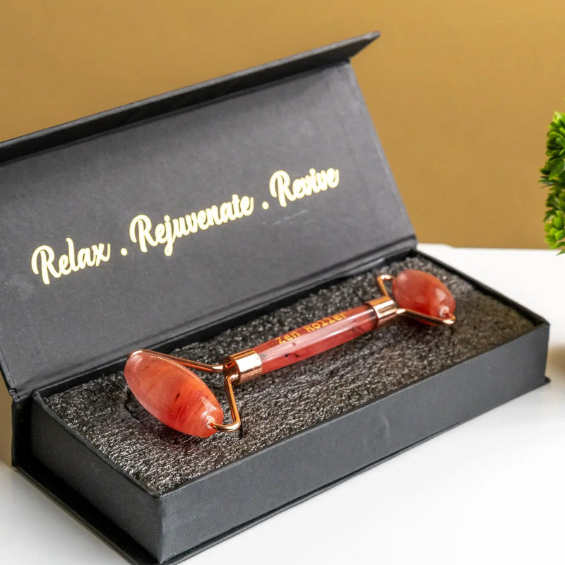 ZEN Red Jasper Face Roller | The Zen Crystals - The Zen Crystals