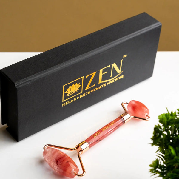 ZEN Red Jasper Face Roller | The Zen Crystals - The Zen Crystals