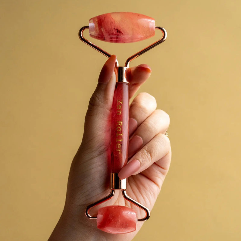 ZEN Red Jasper Face Roller | The Zen Crystals - The Zen Crystals