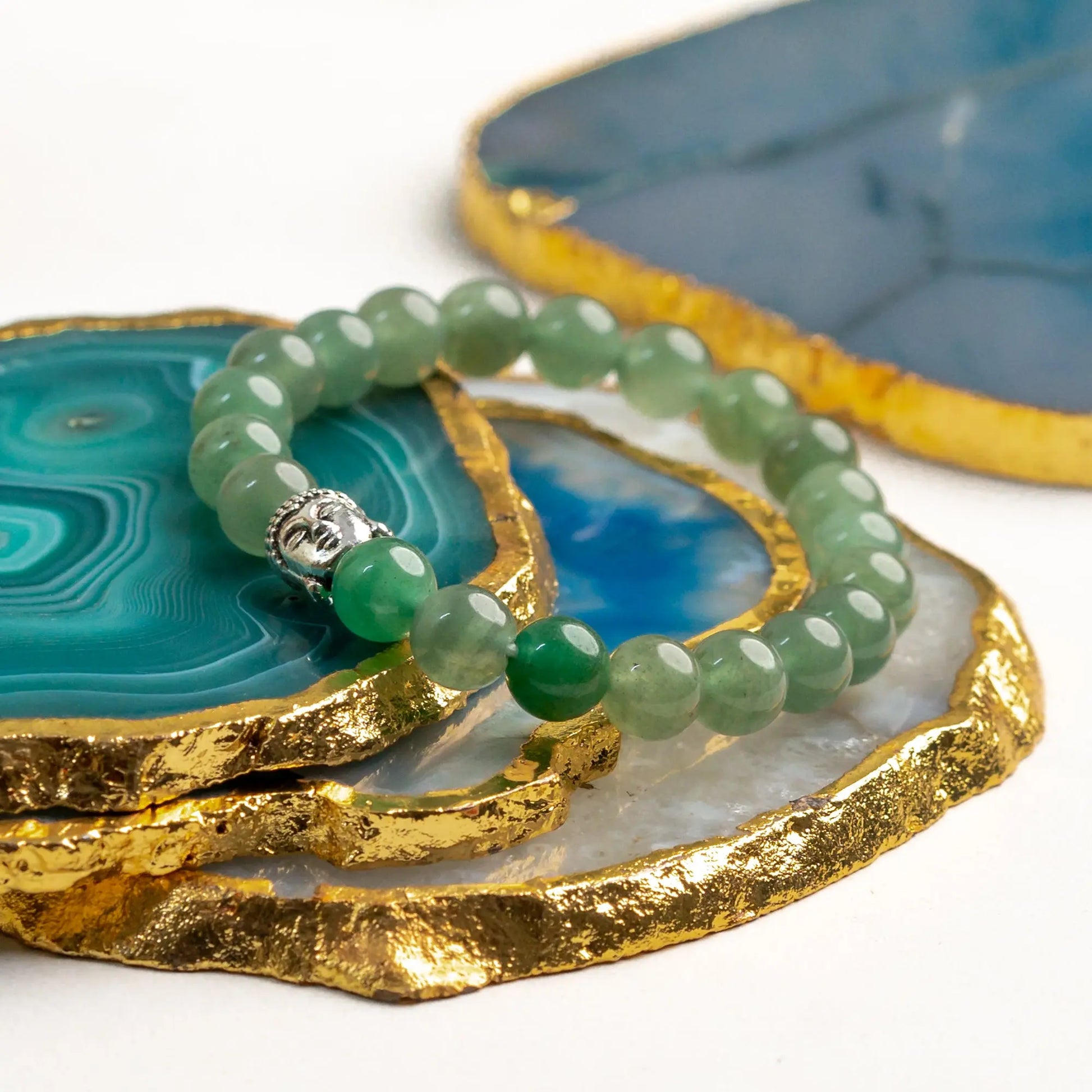 Zen Green Aventurine Bracelet For Emotional Well Being - The Zen Crystals